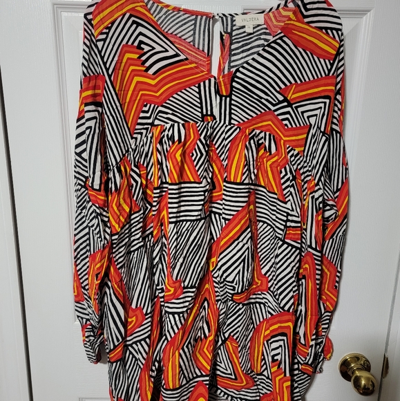 Velzera Geometric Tunic